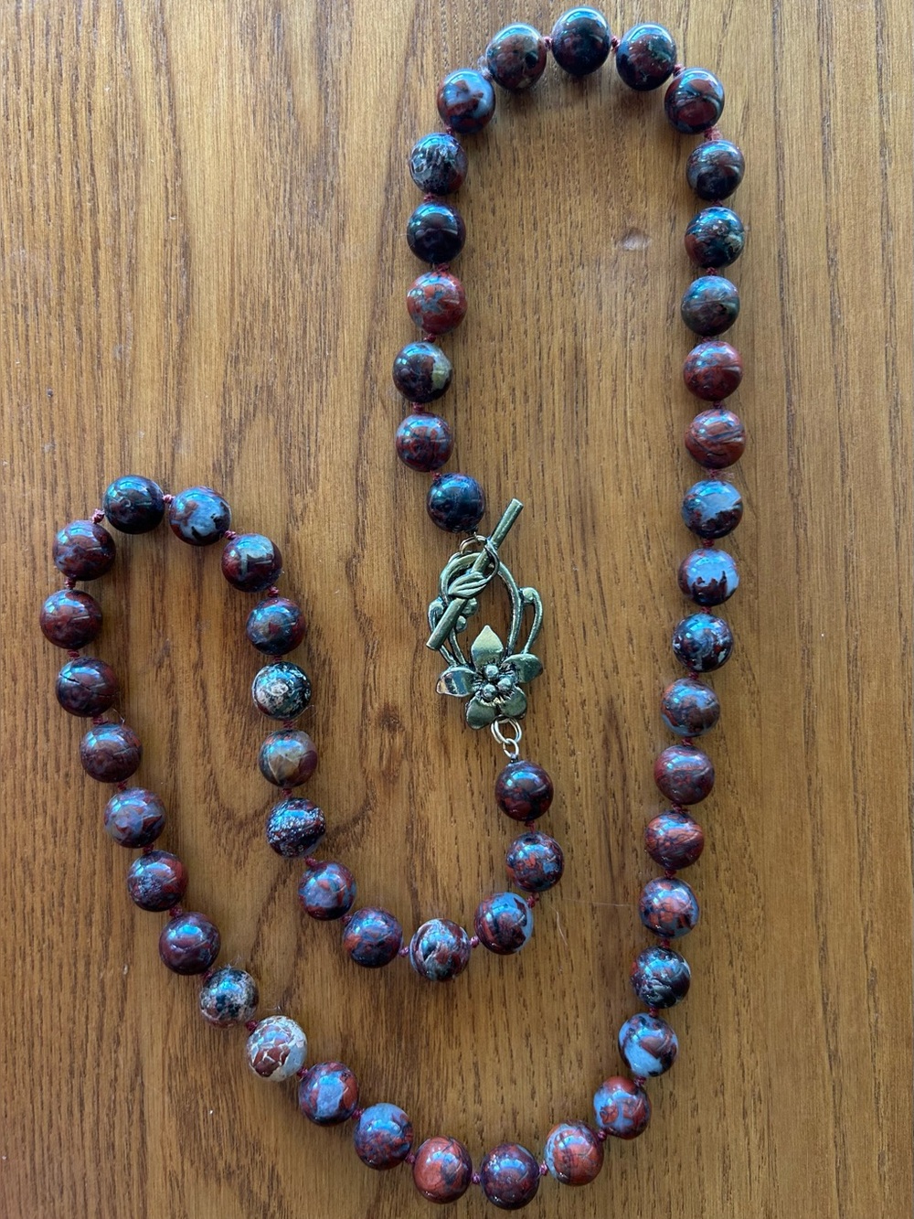 Poppy Jasper Necklace